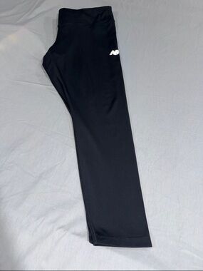 New Balance Black Leggings with White NB Logo